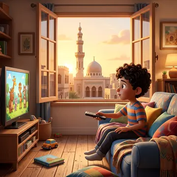 سمعت الأذان وأنت تتفرّج على التلفزيون.